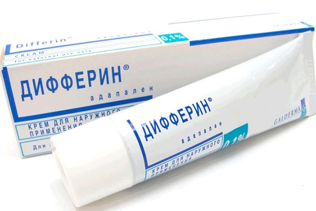 дифферин в синей упаковке