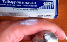 Подробная инструкция по применению пасты Теймурова
