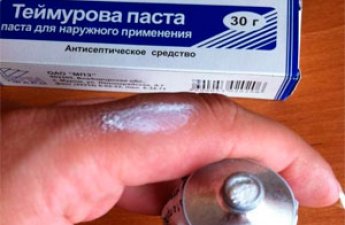 Подробная инструкция по применению пасты Теймурова